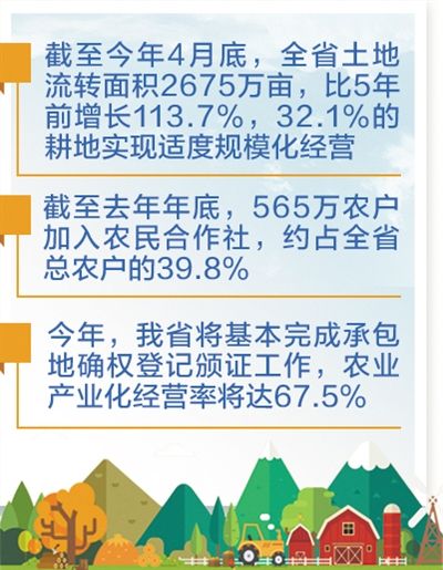 2600余万亩土地转出现代农业加速度